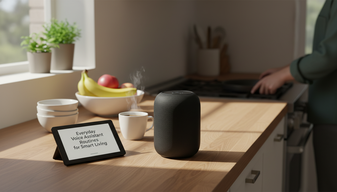 Everyday Voice Assistant Routines for Smart Living