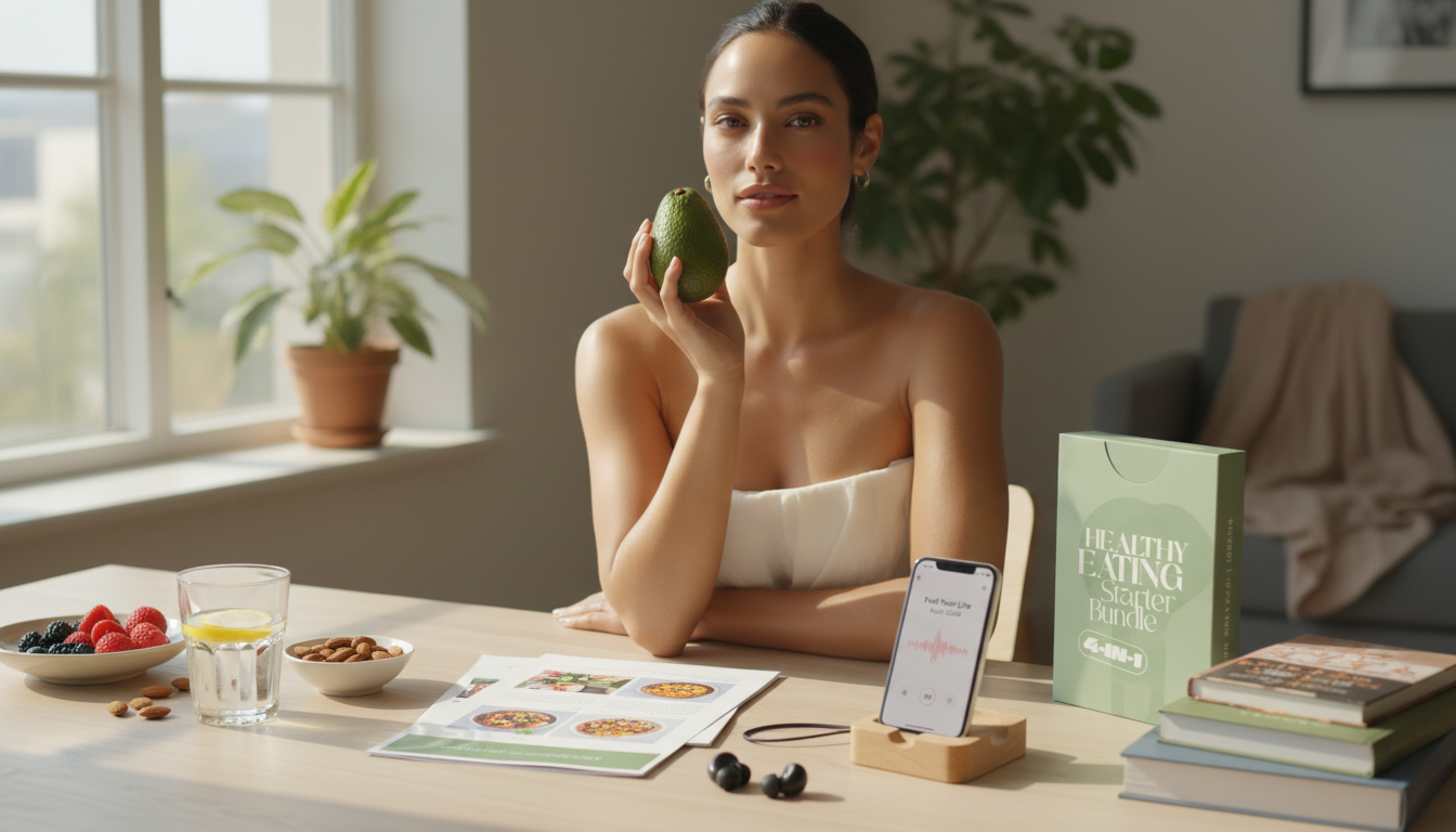 Fuel Your Life Bundle: Healthy Eating PDFs + Audio Guide