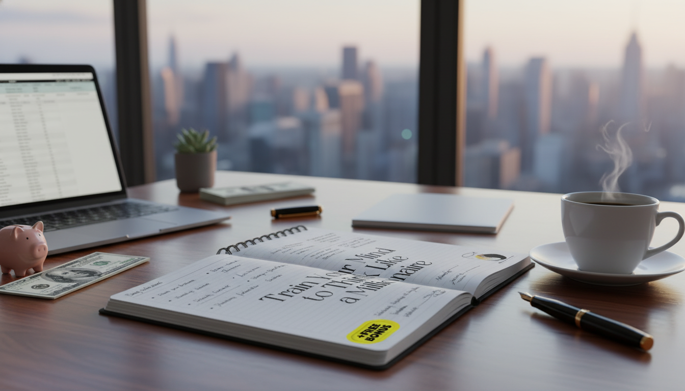 Millionaire Mindset Workbook: 30-Day Daily Money Plan