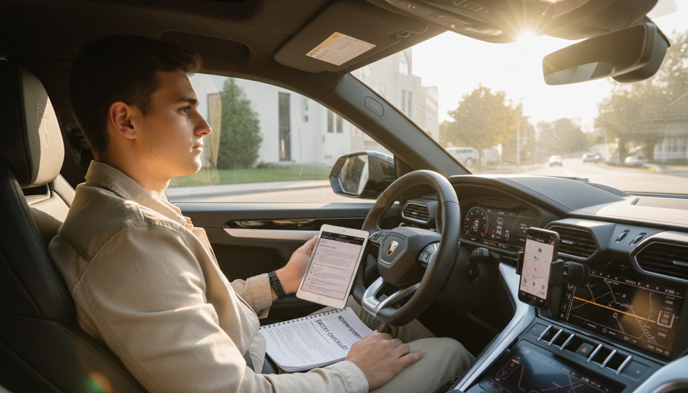 New Driver Safety Checklist: Awareness & Smooth Speed