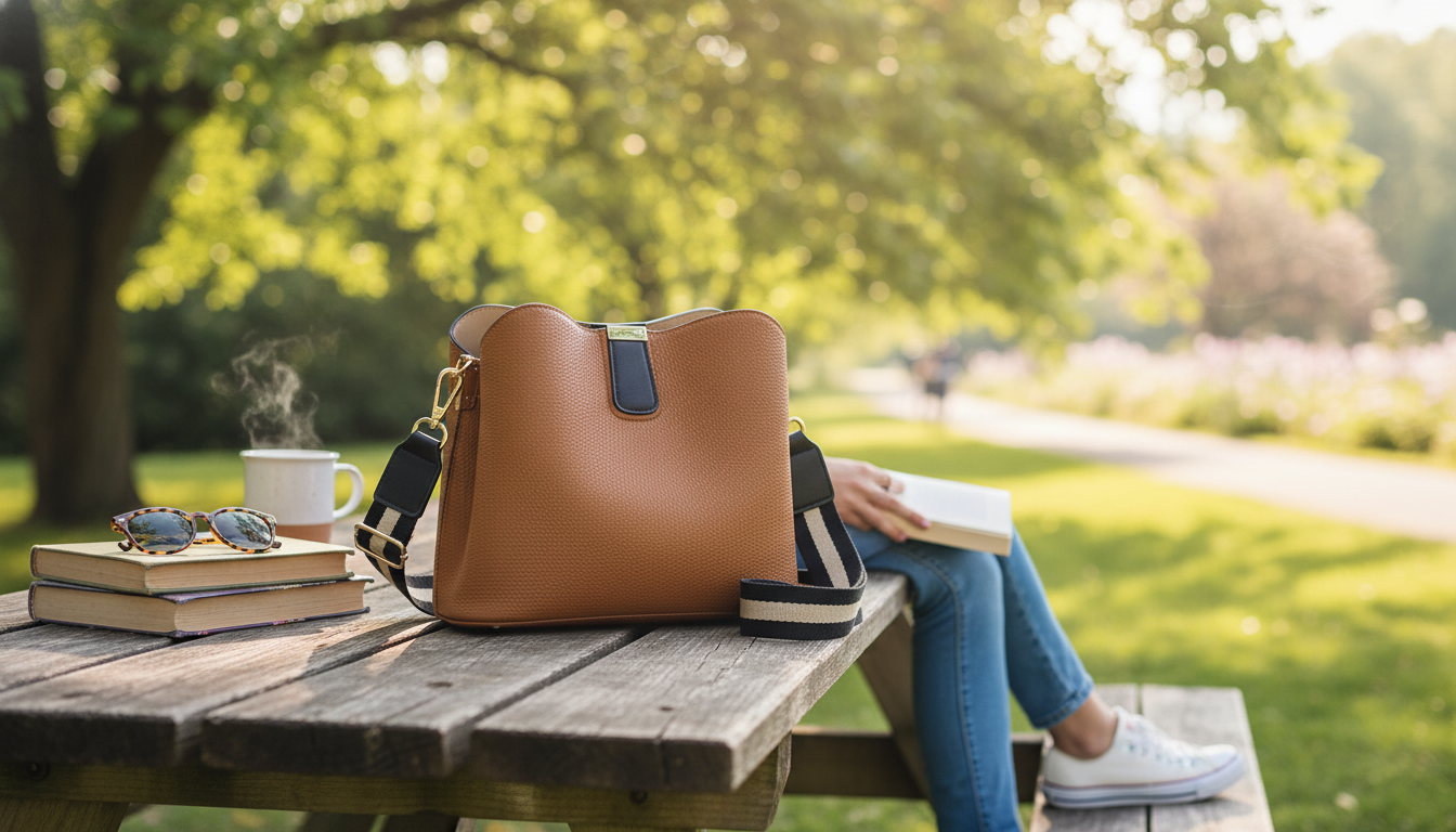 Retro PU Leather Bucket Bag: Shoulder or Crossbody Style