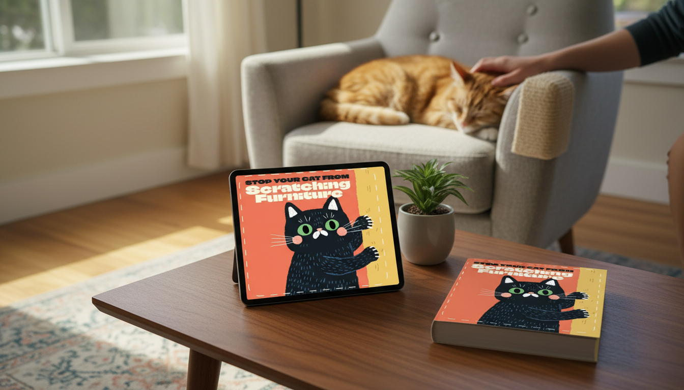 Stop Cat Scratching Furniture: Natural Training Plan
