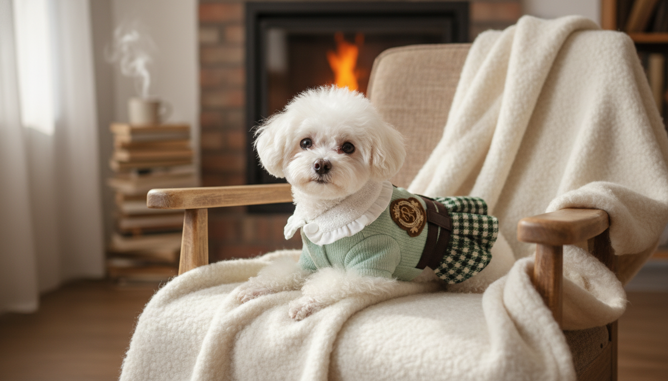 Winter Plaid Dress Coat for Cats & Small Dogs: Fit Tips
