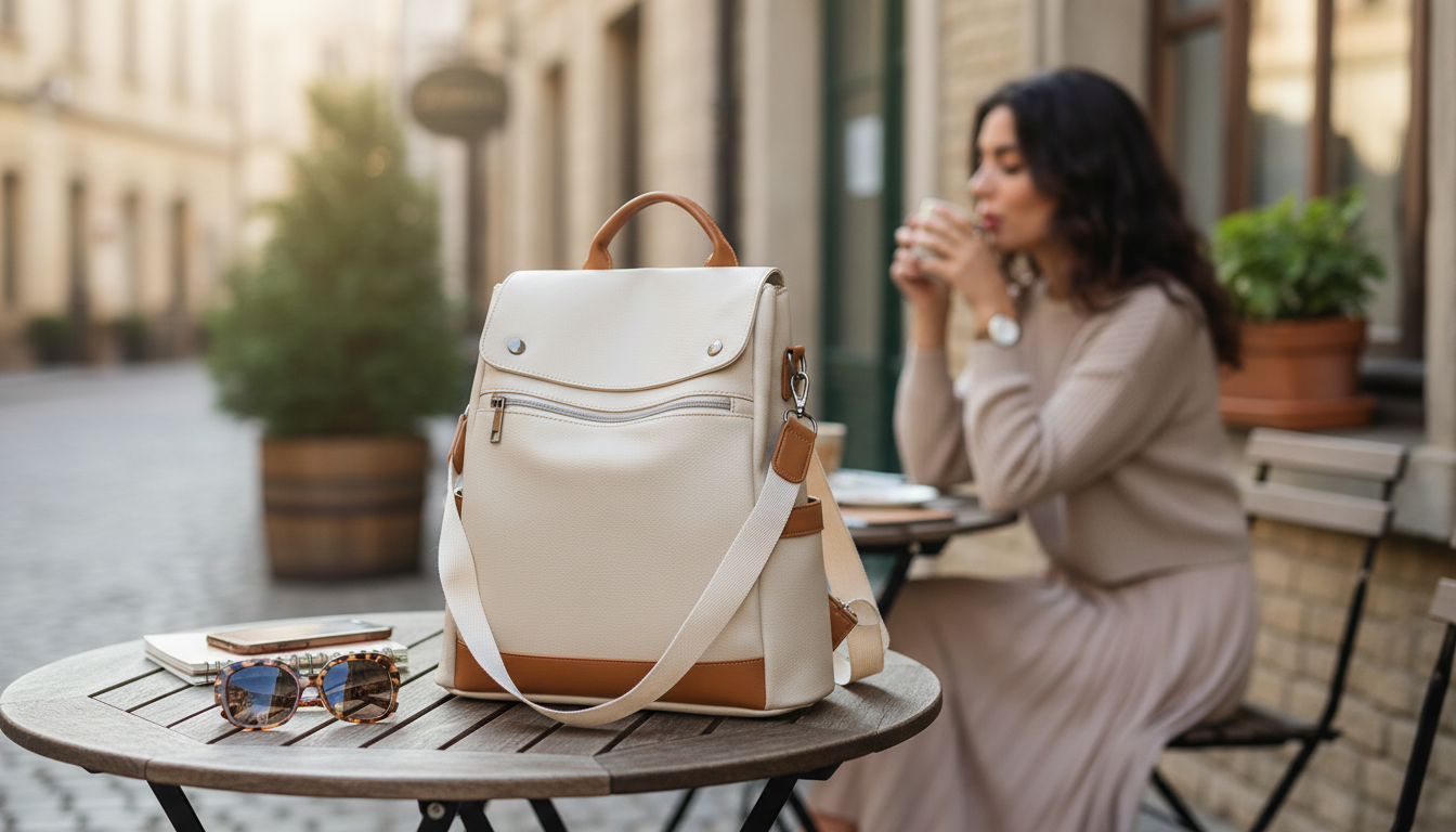 Women’s PU Leather Fashion Backpack for Daily Chic