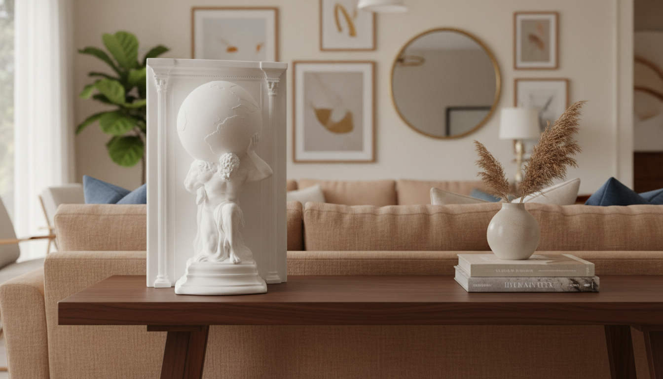 Hercules Holds the World: Statement Sculpture Styling
