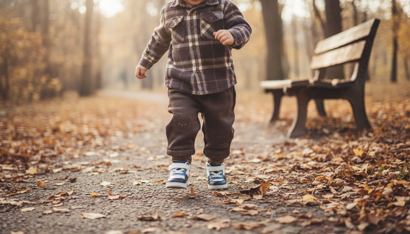 Kids’ Winter Velvet Cargo Joggers: Warm & Ready