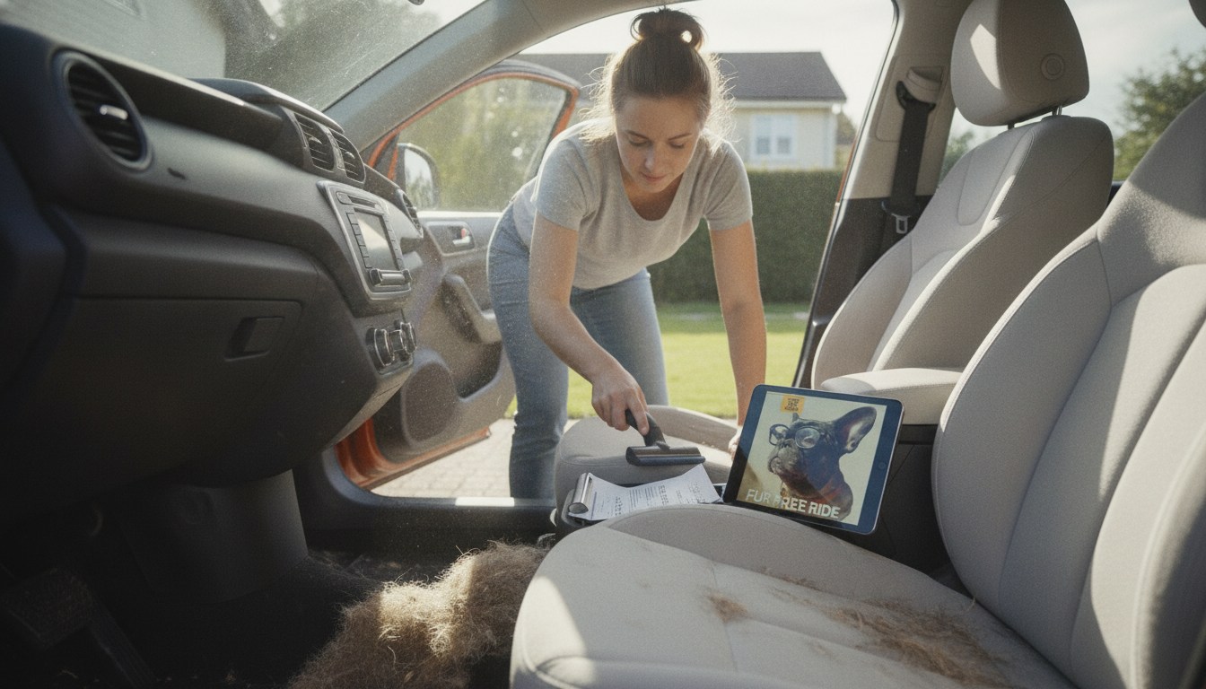 Pet Hair Out of Car Seats: The 8-Minute Reset