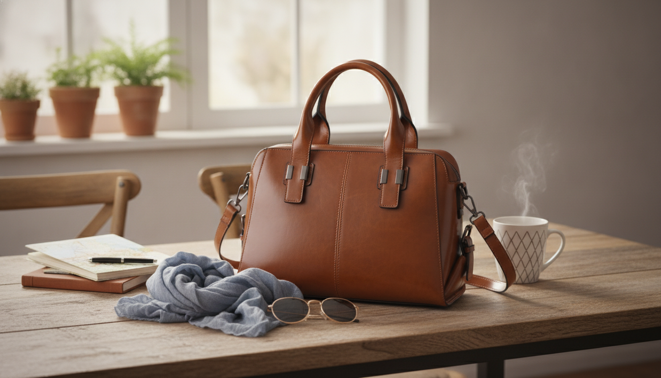 Roomy Tote Crossbody Handbag for Women: Casual & Practical