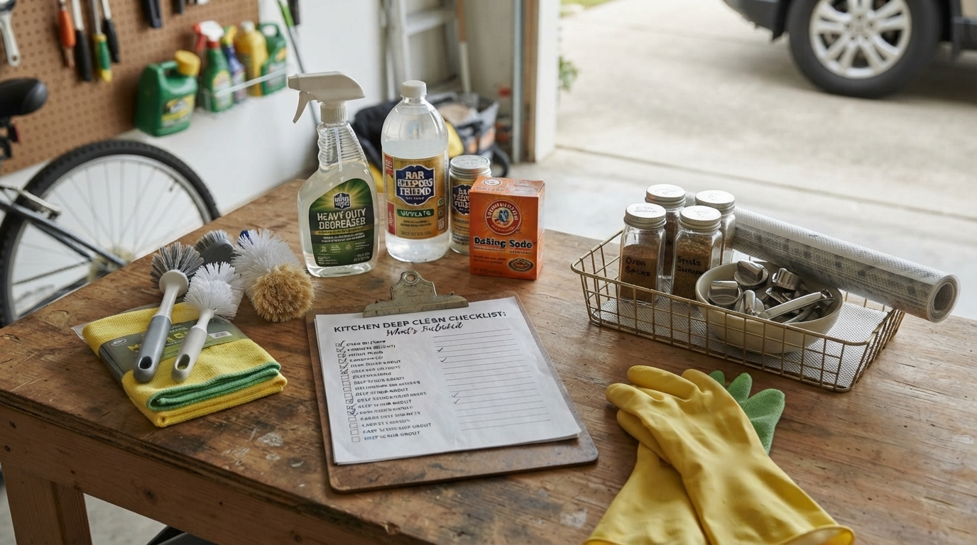 Kitchen Deep Clean Checklist: What’s Included